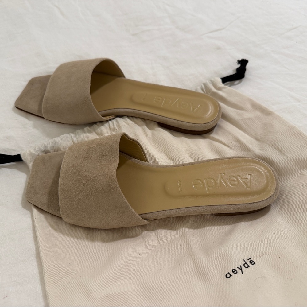 Aeyde Anna Suede Mules, 39 - Picture 12 of 12